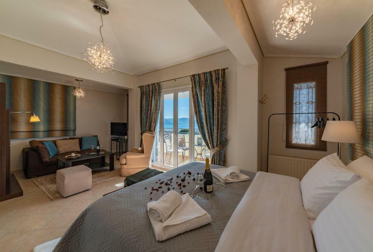 Nostalgia Seaview House Apartman Anáviszosz Kültér fotó